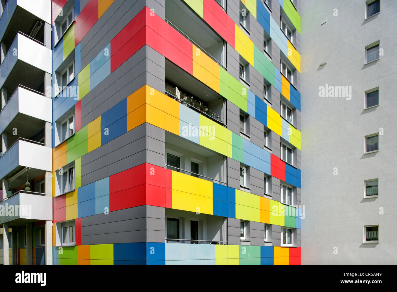 Renovated apartment building, Dresden, Saxony, Germany Stock Photo Alamy