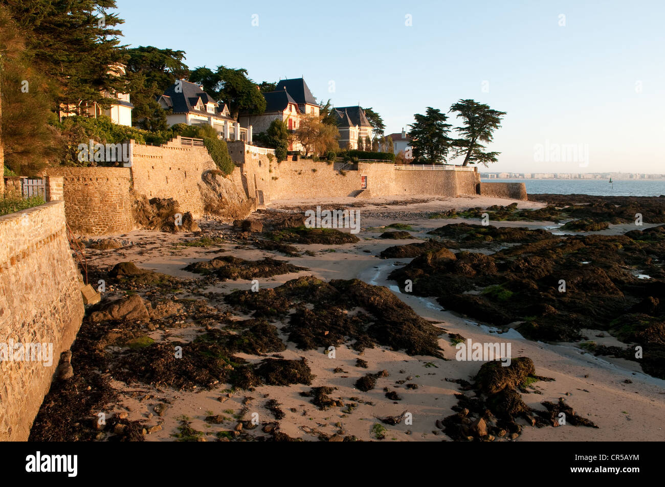 France, Loire Atlantique, Le Pouliguen, pointe de Penchateau (Penchateaus  headland Stock Photo - Alamy