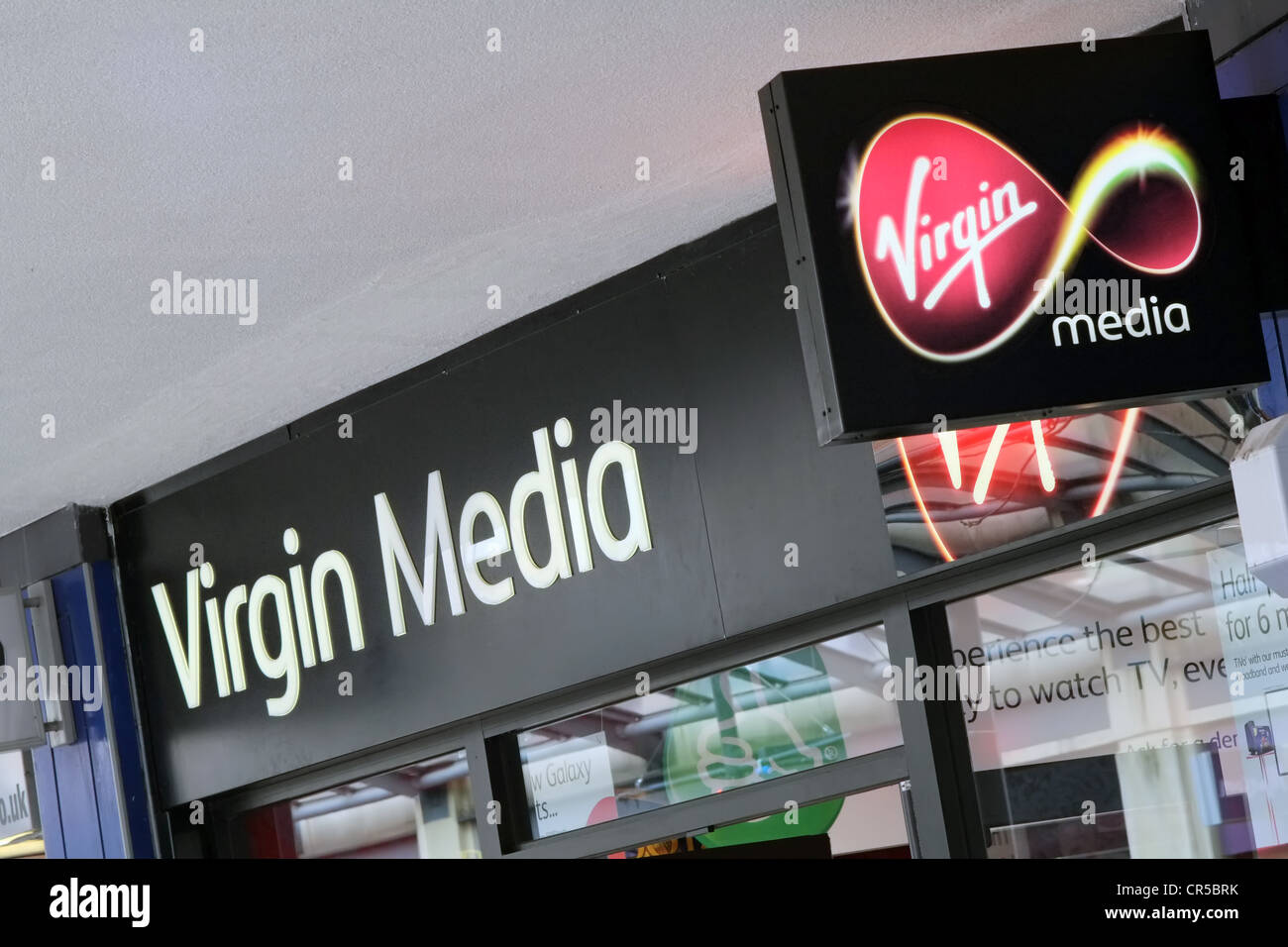 Virgin media shop hires stock photography and images Alamy