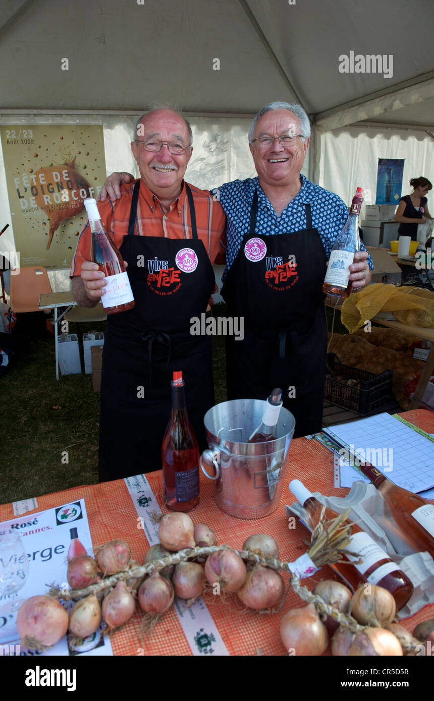 France, Finistere, Roscoff, onion festival Stock Photo Alamy