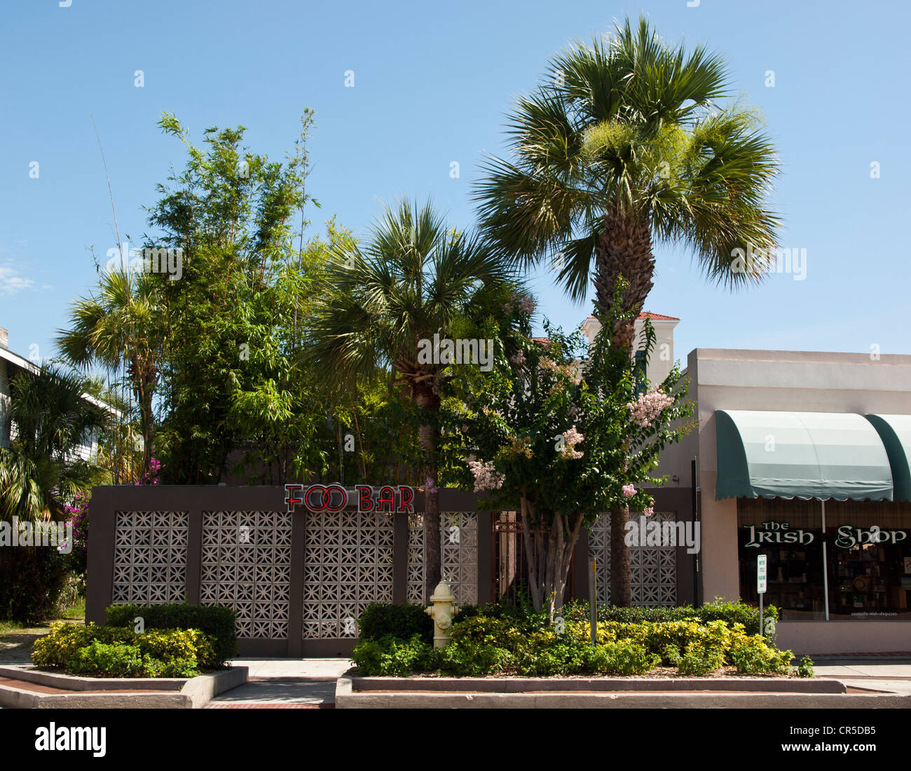 FOO BAR in historic downtown Melbourne Florida Stock Photo Alamy