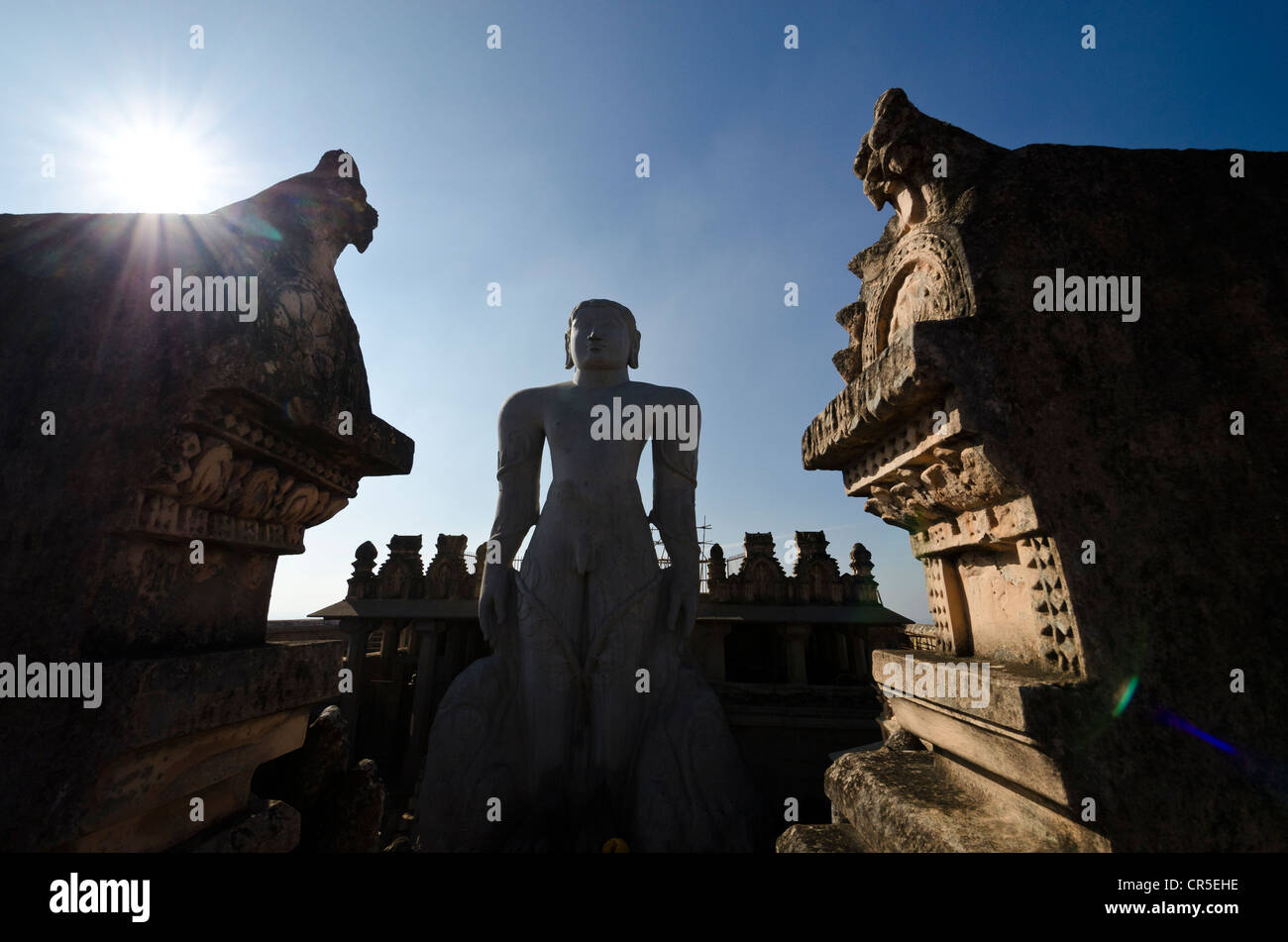 Statue of Lord Gomateshwara, the tallest monolithic statue in the world