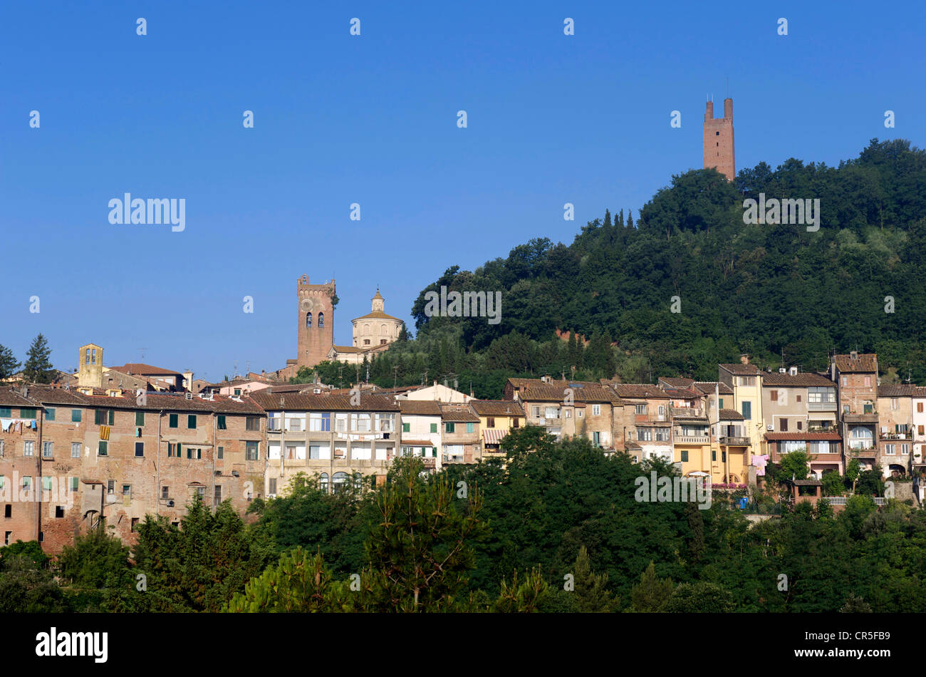 Italy, Tuscany, Lower Valdarno, San Miniato Stock Photo
