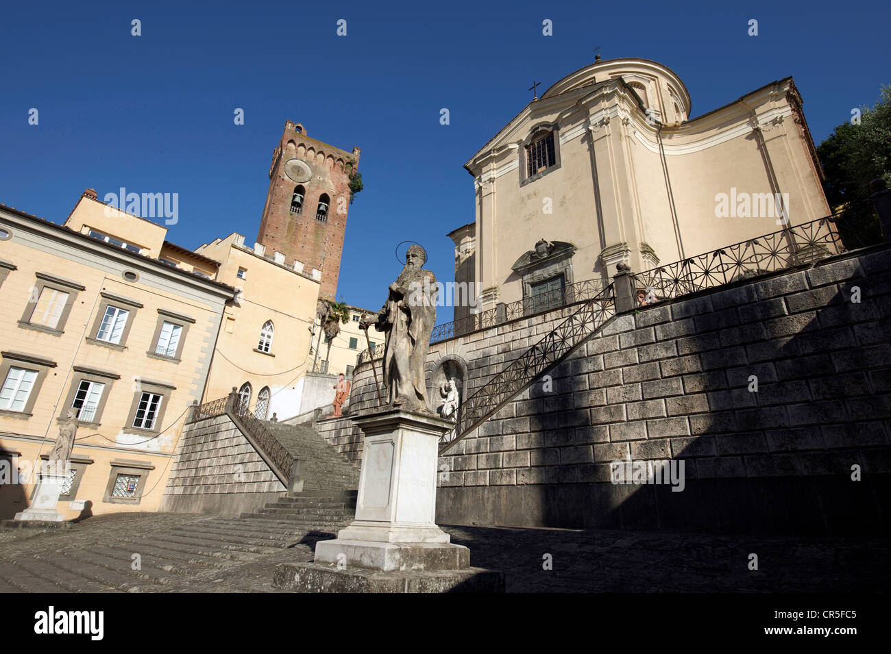 Italy, Tuscany, Lower Valdarno, San Miniato, Duomo Stock Photo