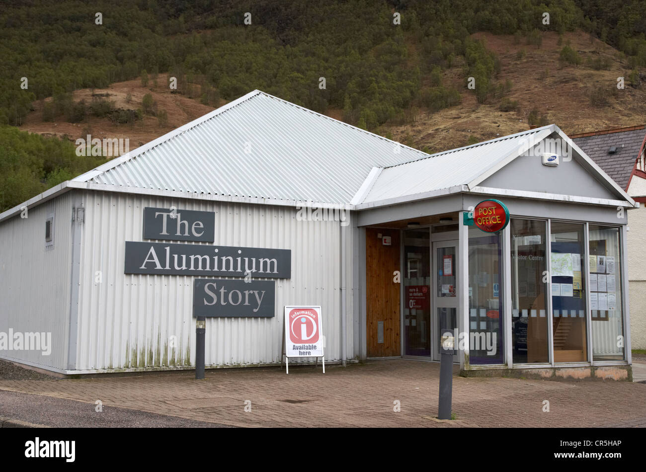 The aluminium story visitor centre kinlochleven scotland Stock Photo