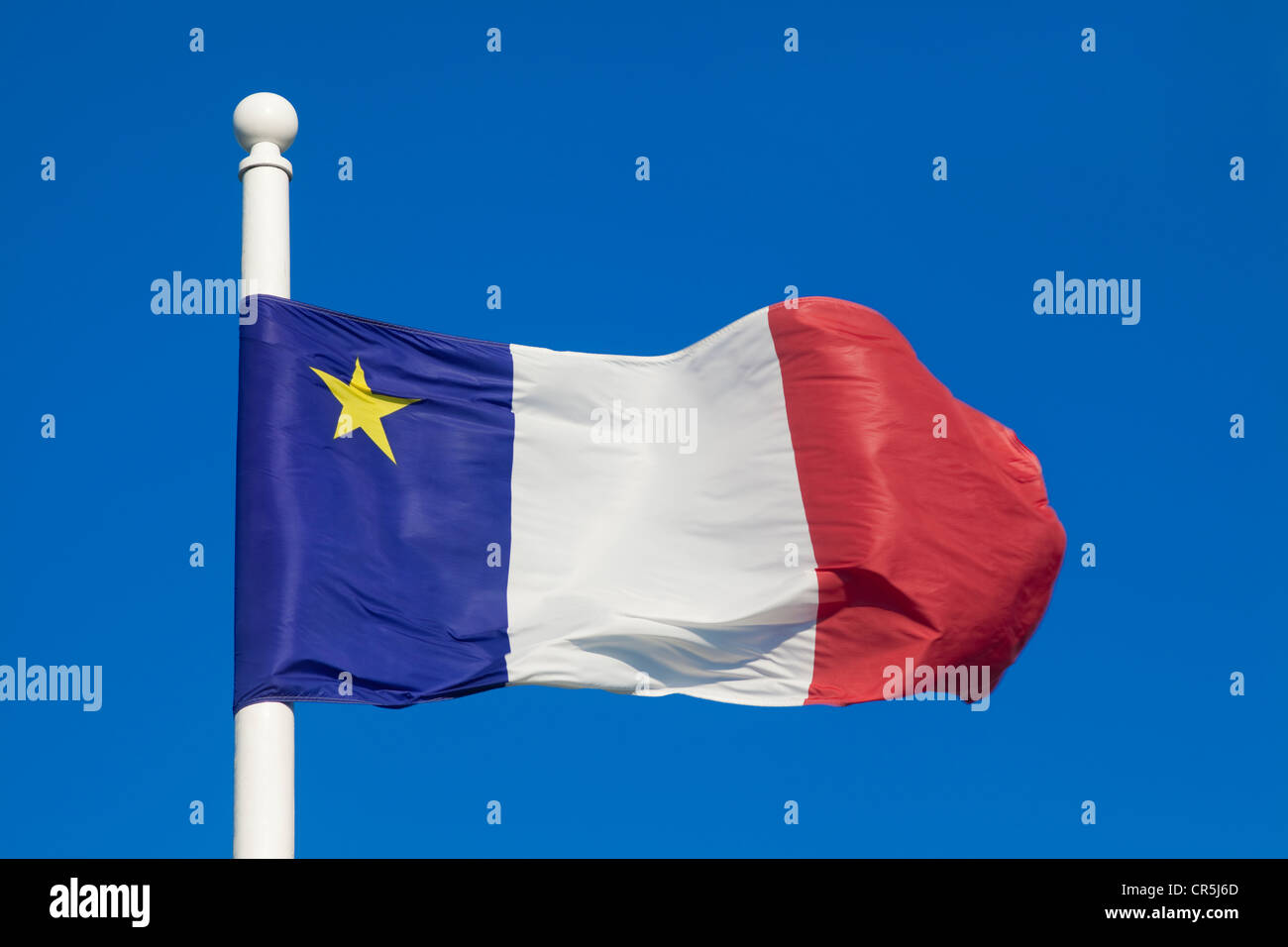Acadia Flag Drapeau Acadie Canada