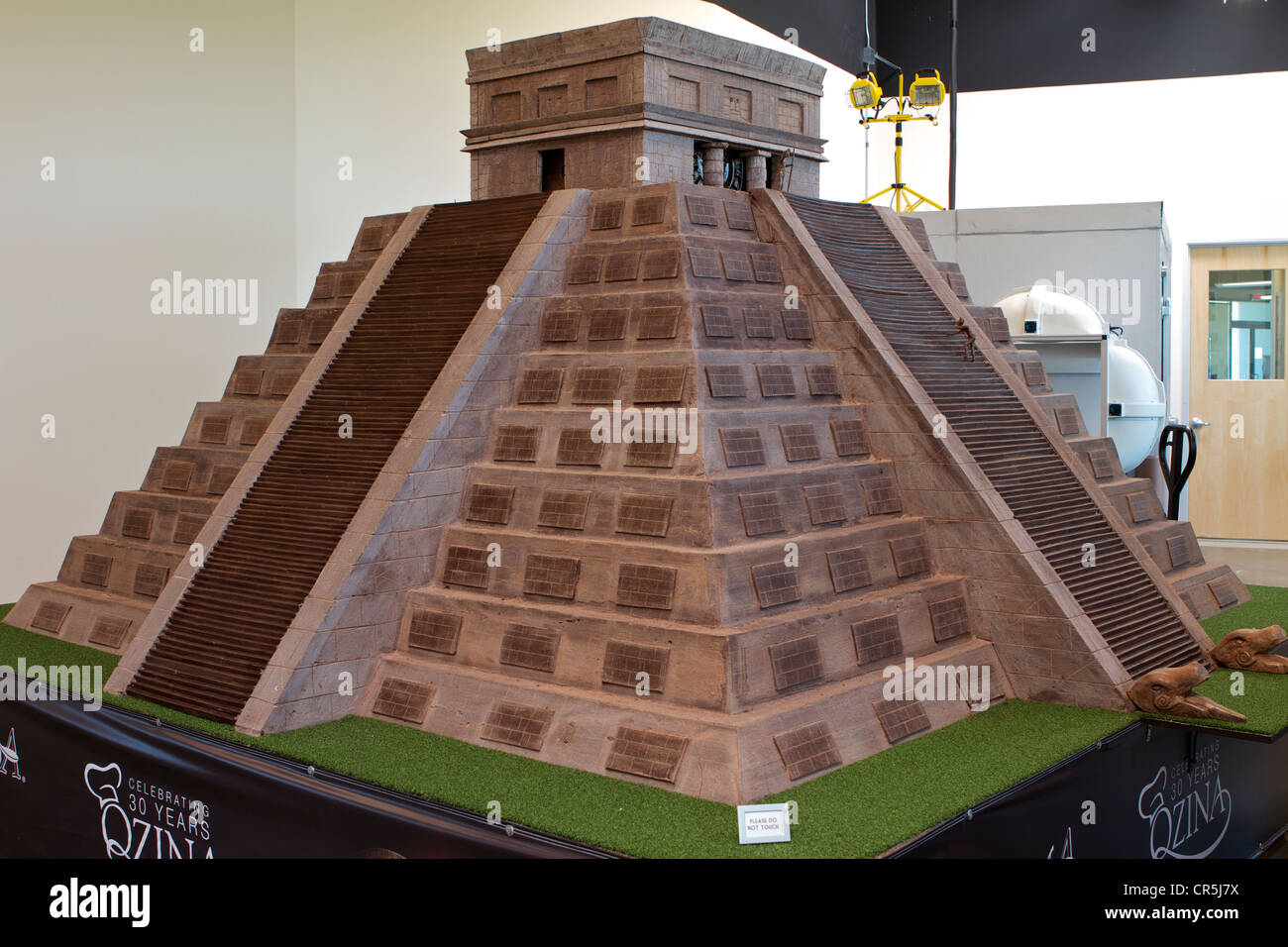 Guinness World Record for the largest chocolate sculpture. An ancient