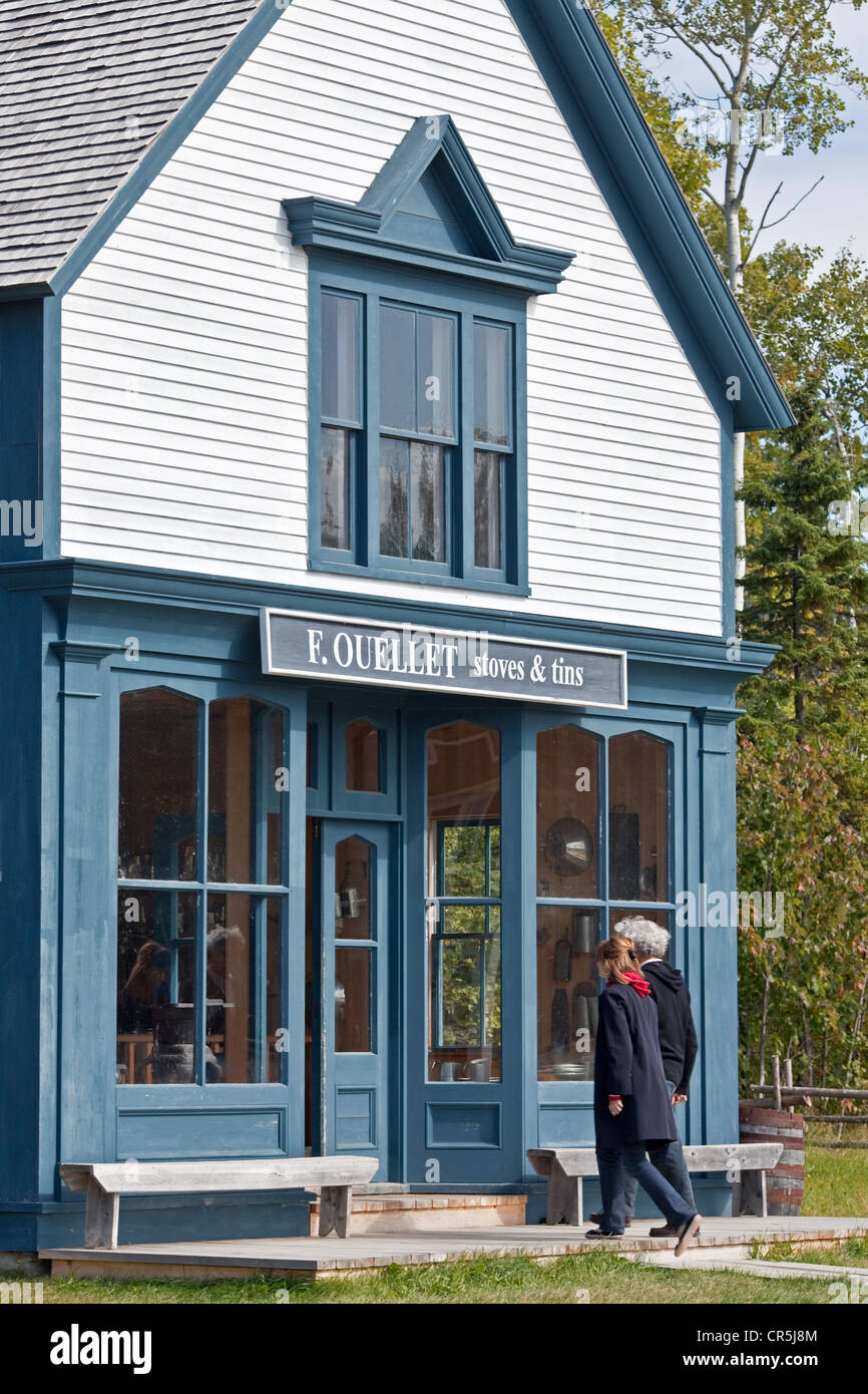Acadian Historical Village Canada High Resolution Stock Photography and