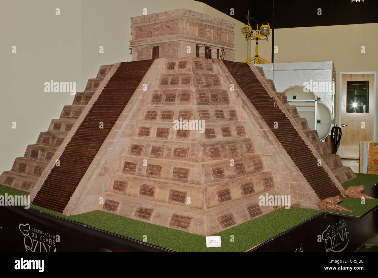 Guinness World Record for the largest chocolate sculpture. An ancient