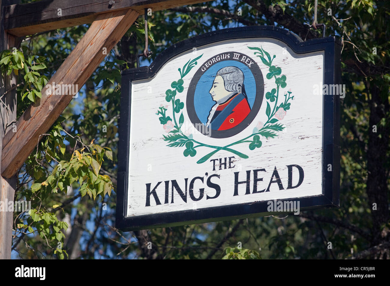 Canada, New Brunswick, Acadia, Fredericton, Kings Landing, recreated