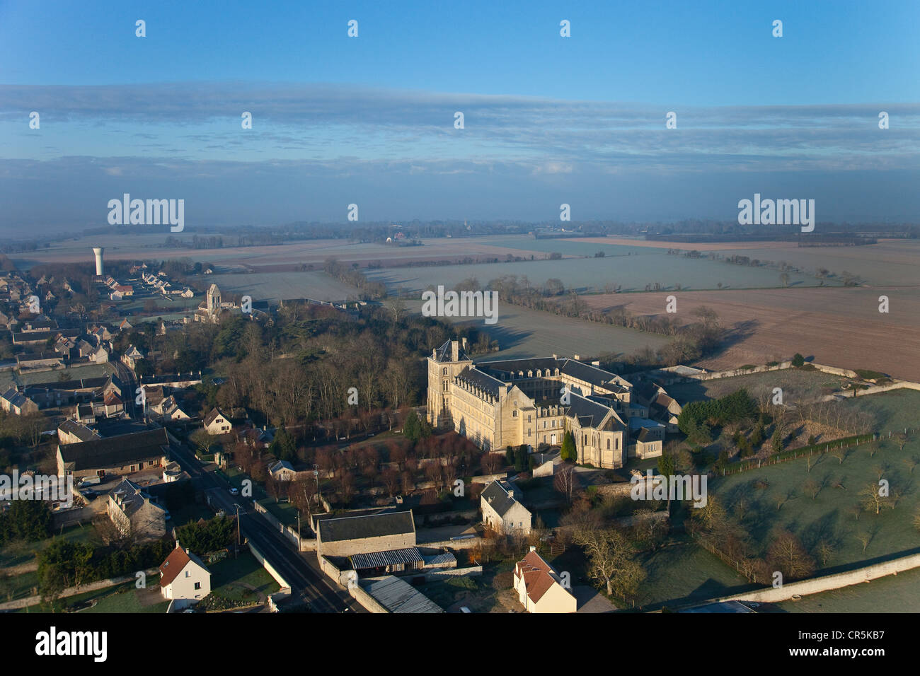 France, Calvados, Villiers le Sec (aerial view Stock Photo Alamy