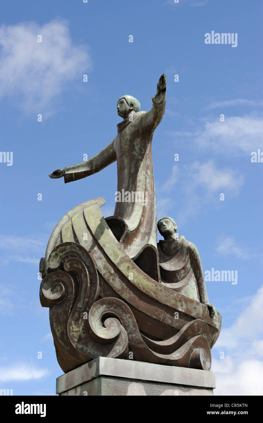 Saint brendan the navigator statue hires stock photography and images