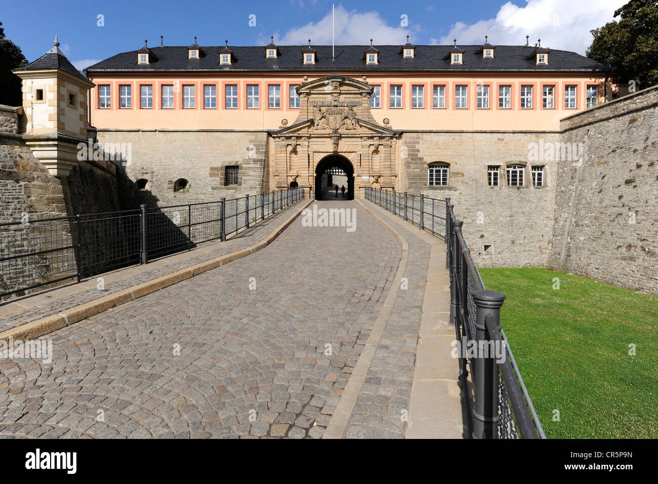 Zitadelle Petersberg Fortress, Erfurt, Thuringia, Germany, Europe Stock Photo