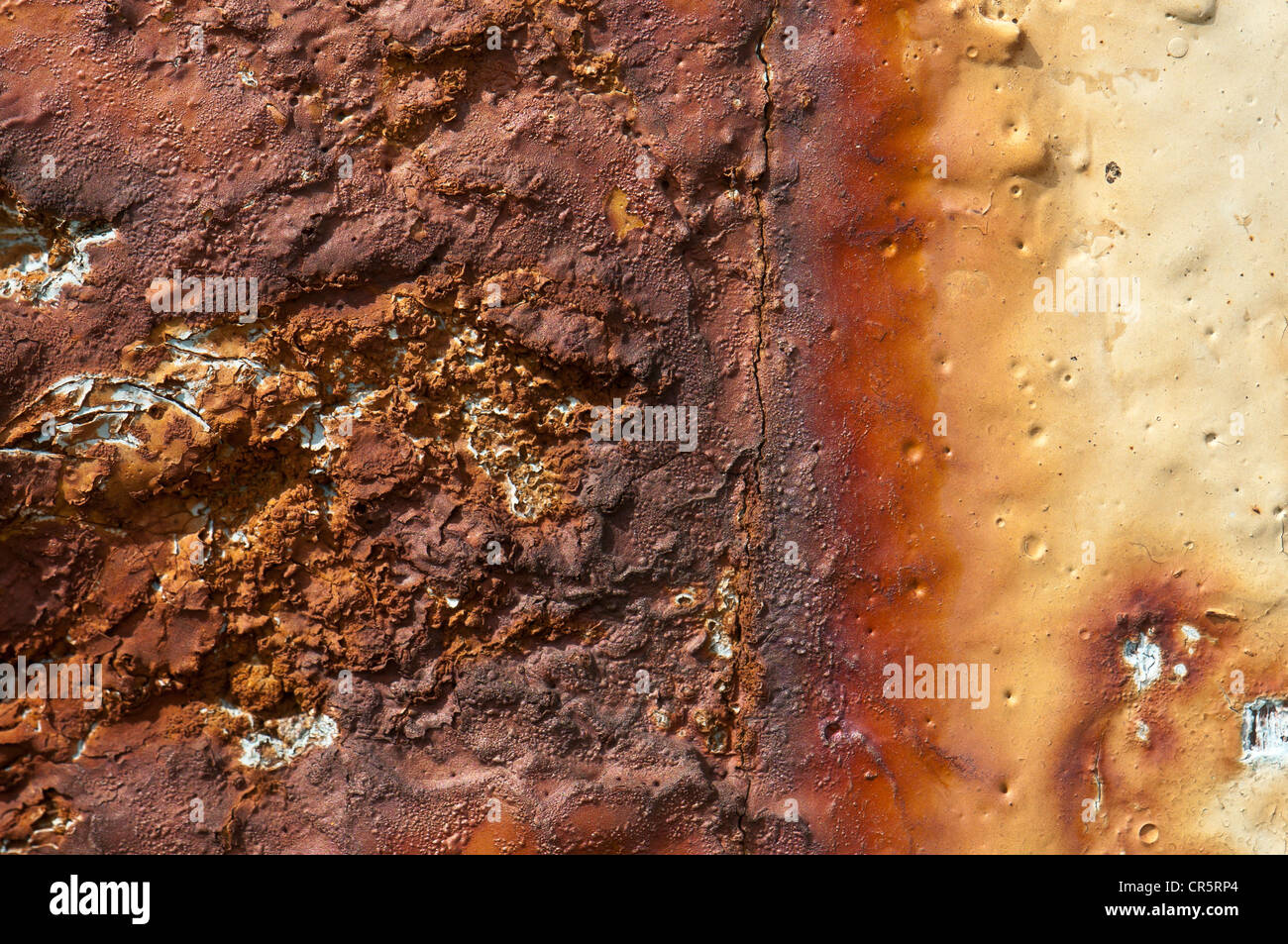 Rusted metal surface Stock Photo