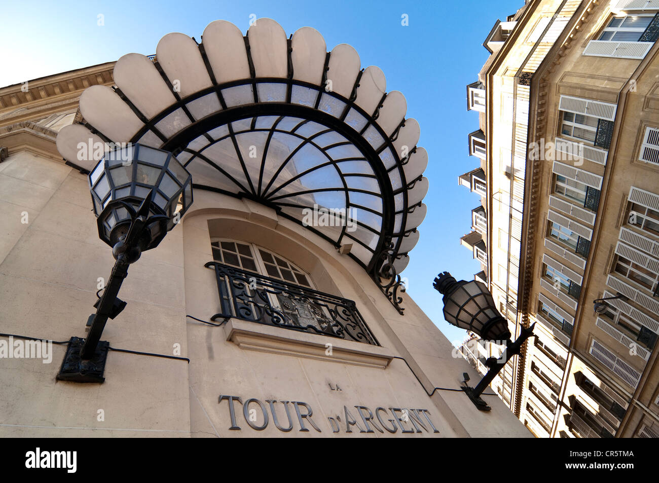 France, Paris, La Tour d'Argent Restaurant Stock Photo