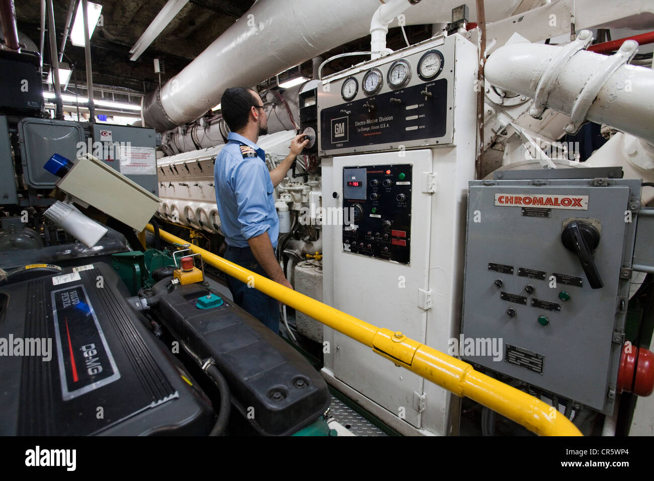 Cruise ship engine room hi-res stock photography and images - Alamy