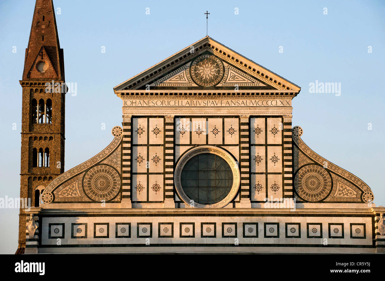 Italy, Tuscany, Florence, historic centre UNESCO World Heritage, Santa Maria Novella Church Stock Photo