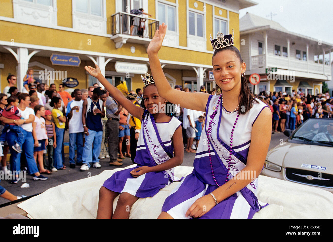 Cayman Islands, Grand Cayman, pirates week festival, Float Parade at