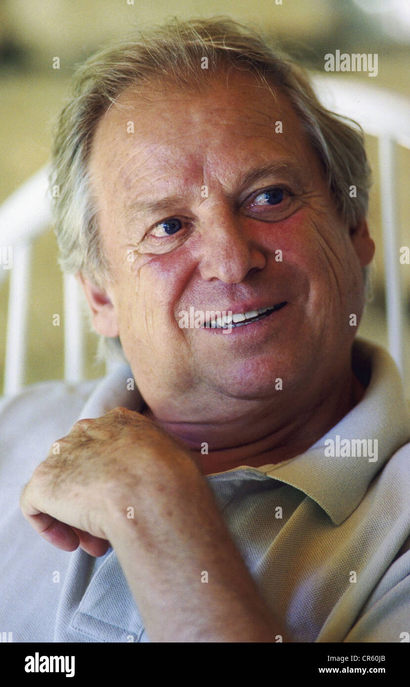 Hary, Armin, * 22.3.1937, German athlete, portrait, fastest German 100-Meter runner after the war, Dettenschwang, near Ammersee, Germany, 3.6.2000, Stock Photo