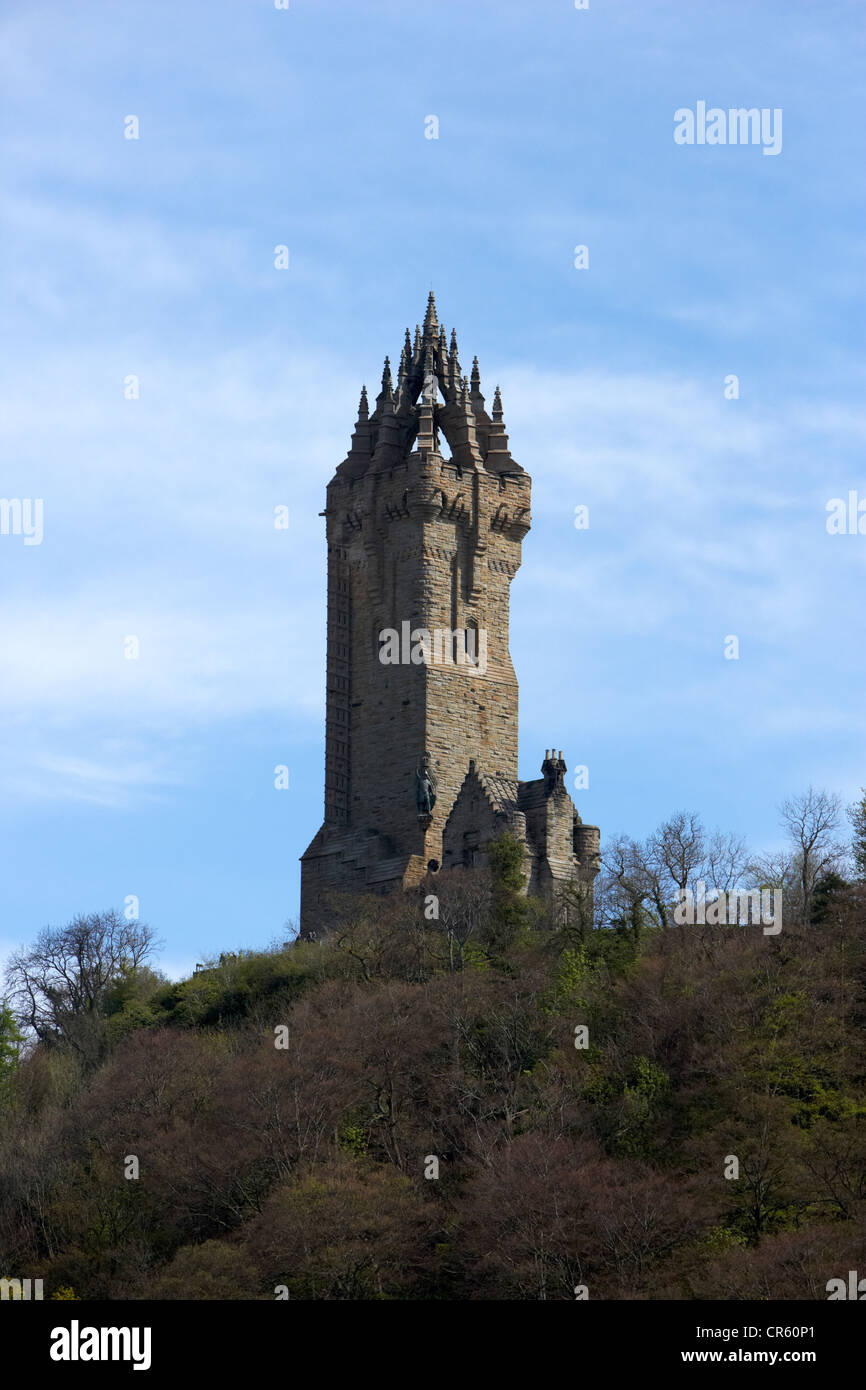 the national wallace monument stirling scotland uk Stock Photo Alamy