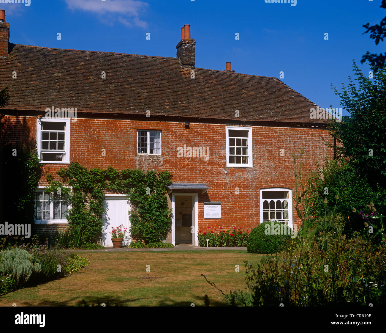 Jane Austen house Chawton Hampshire UK Stock Photo