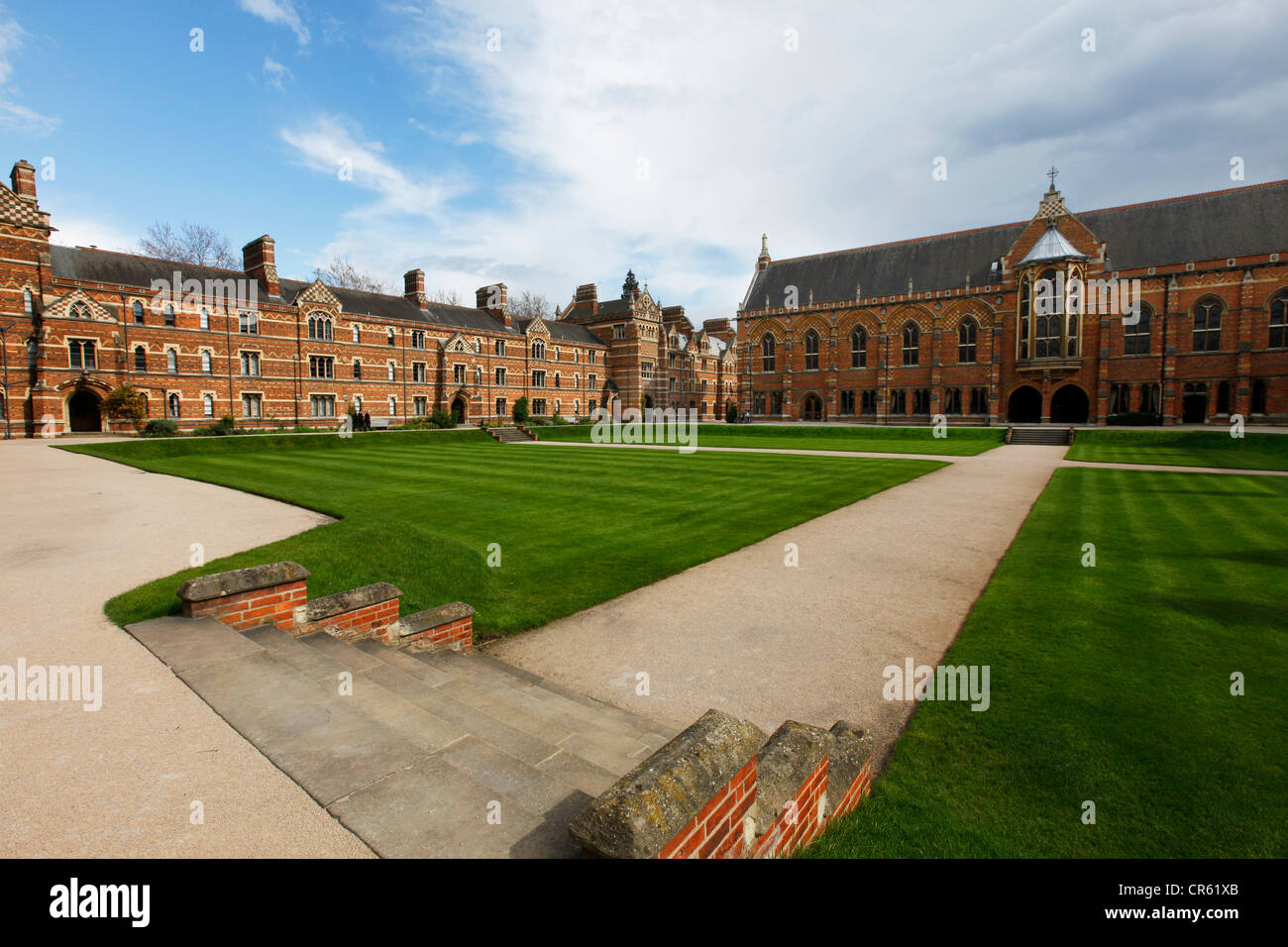 Keble College, One of 39 colleges, all of which are independently and together form the University of Oxford. Oxford, UK. Stock Photo