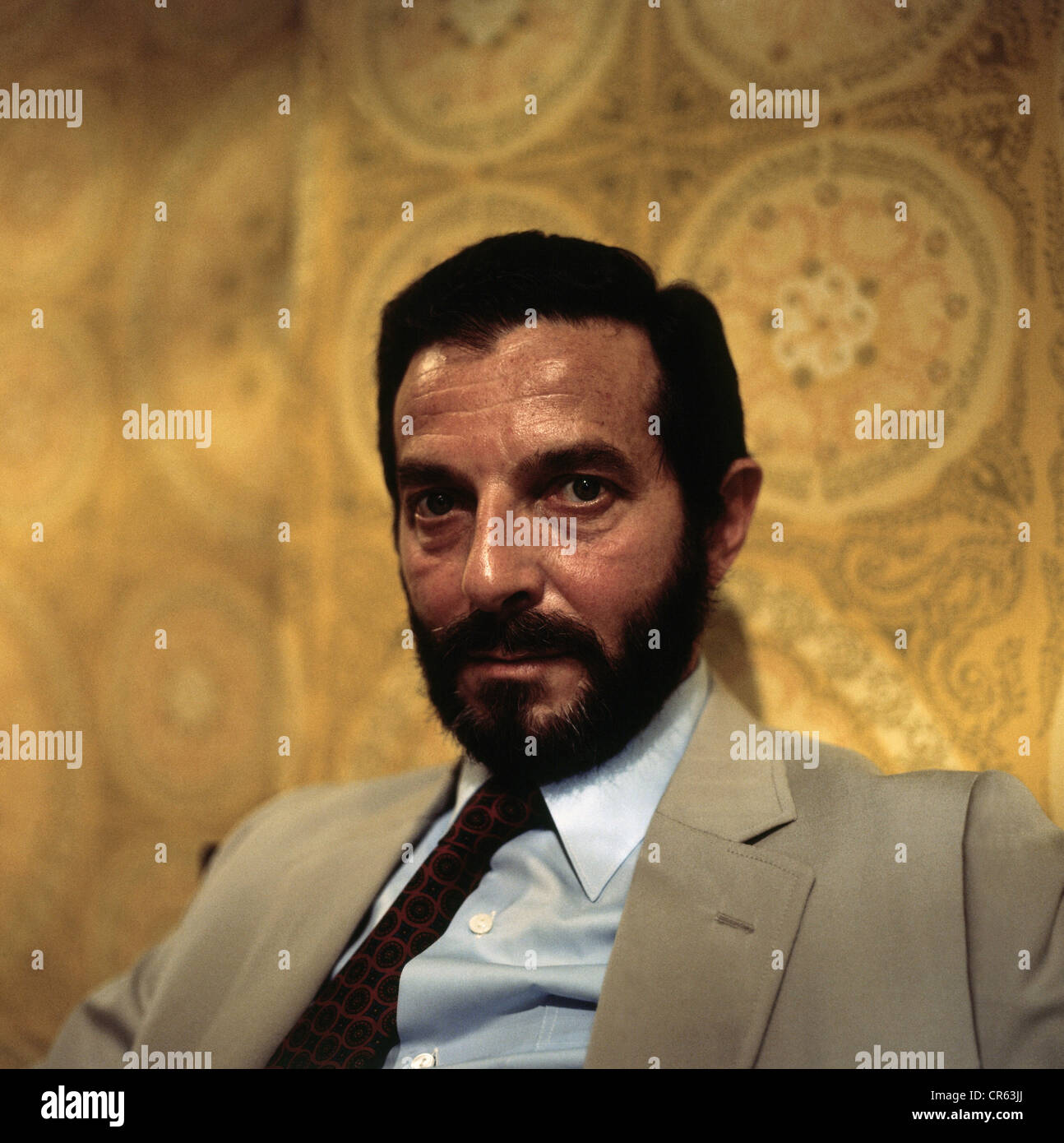 Braun, Pinkas, 7.1.1923 - 24.6.2008, Swiss actor, portrait, 1970s, Stock Photo