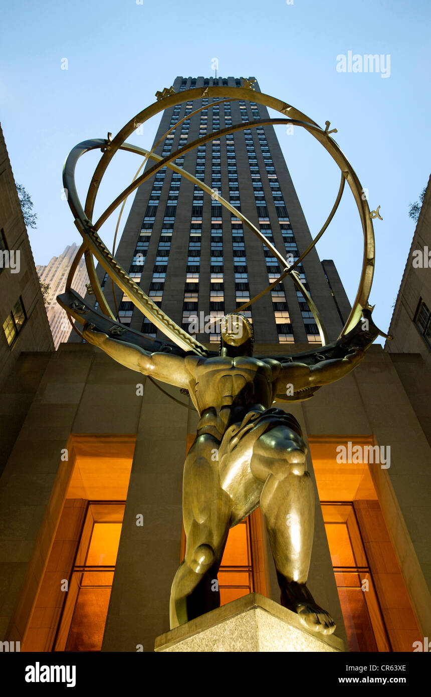 rockefeller center in midtown manhattan new york city united states