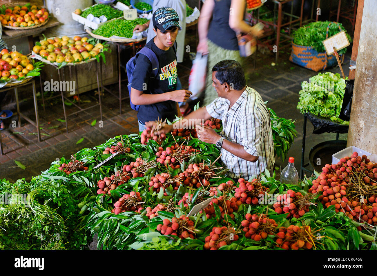 Mauritius, West Coast, Port Louis District, Port Louis, fruits and