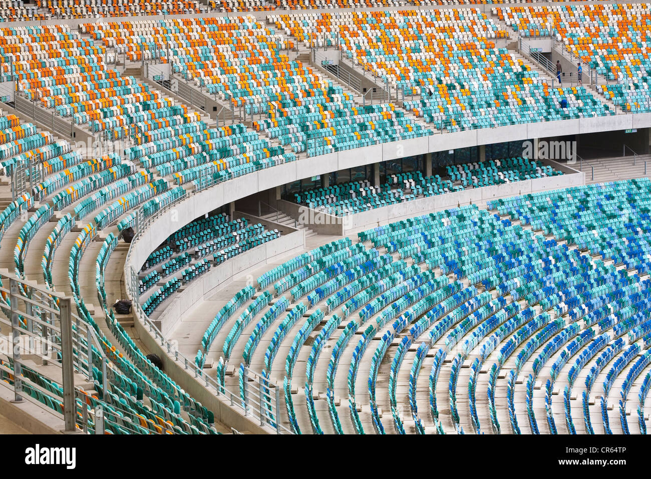 South Africa, Kwazulu Natal Province, Durban, multipurpose stadium Moses Mabhida built for the 2010 Football World Cup by the Stock Photo