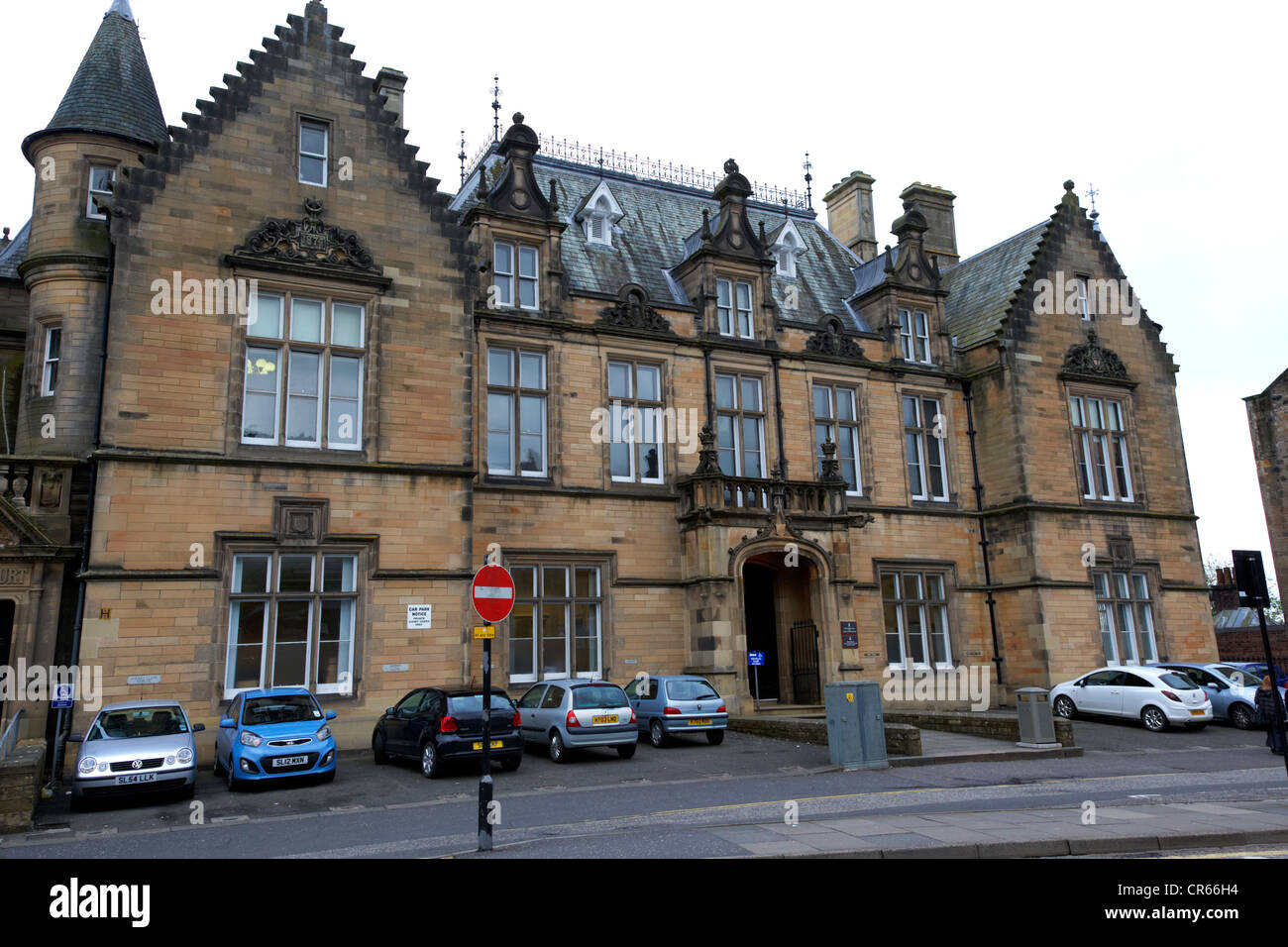 stirling sheriff court and justice of the peace court house scotland uk Stock Photo