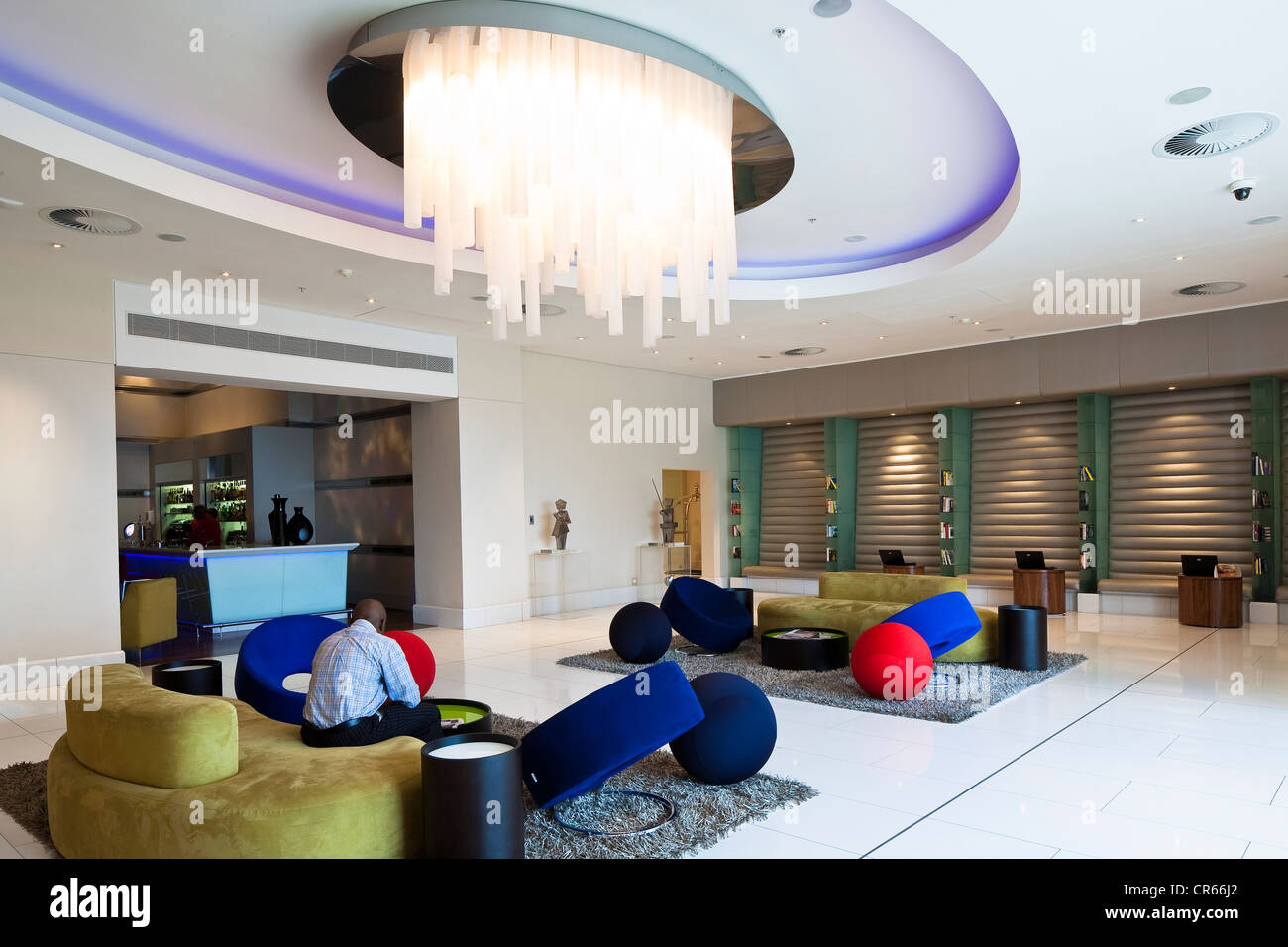 South Africa, Gauteng Province, Johannesburg, Radisson Blu Hotel, lobby