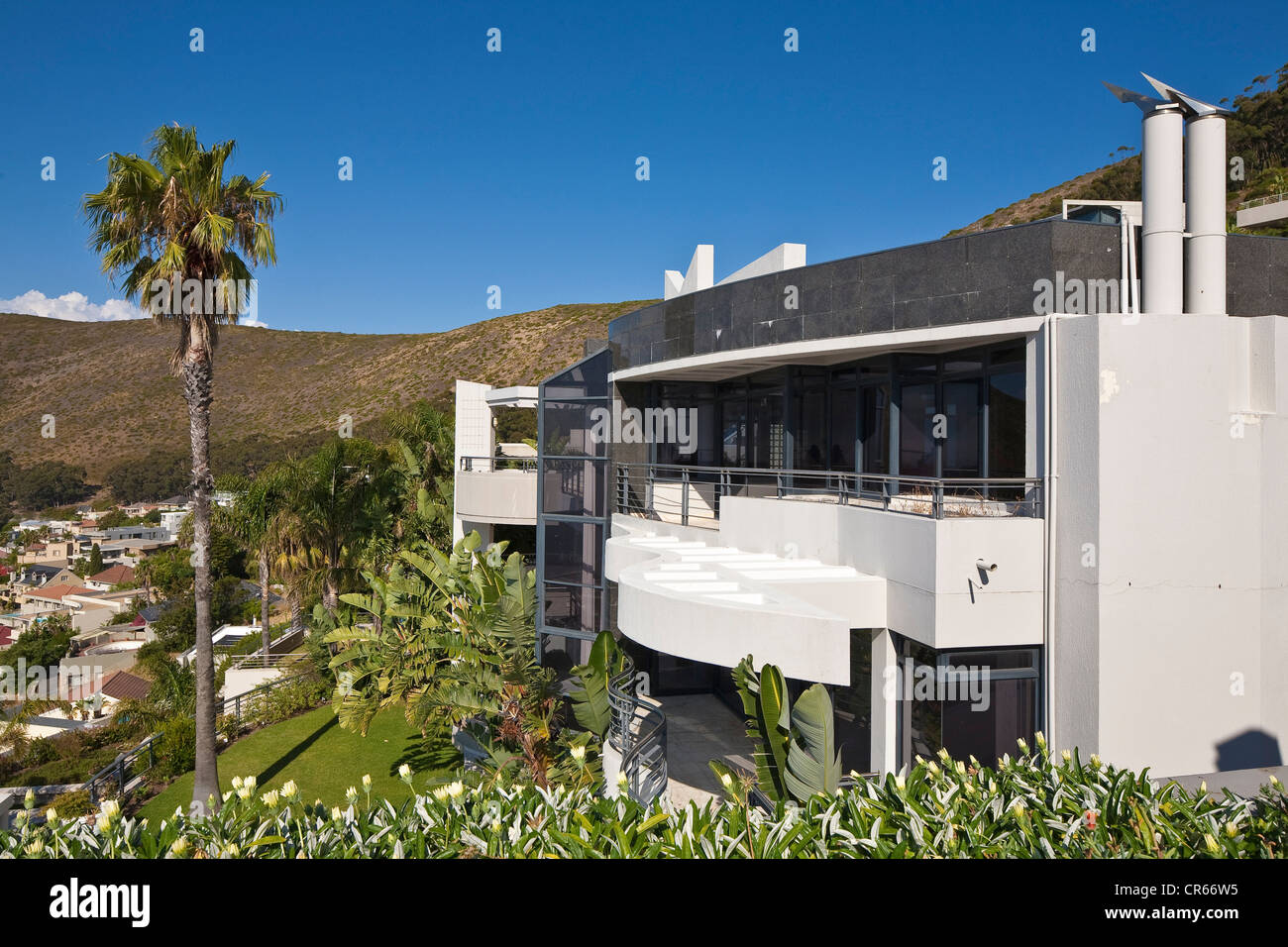 South Africa, Western Cape, Cape Town, Camps Bay, house by French