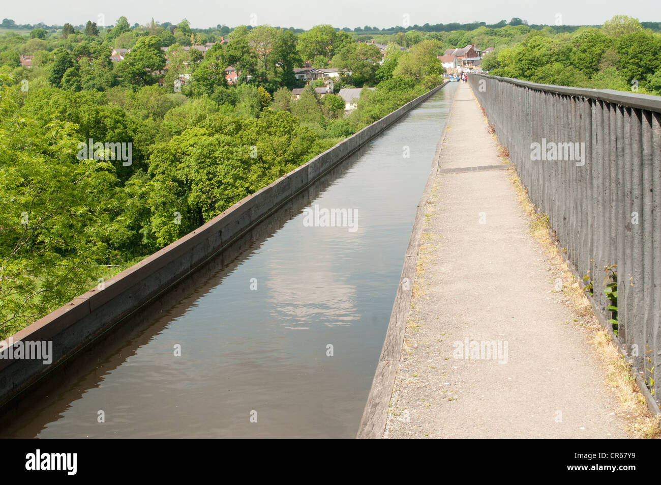 Pontcysyllte Aqueduct llangollen wales, uk Stock Photo