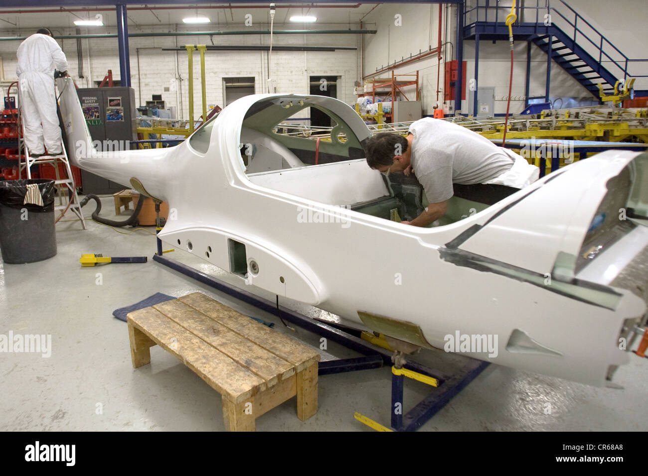 London Ontario, Canada May 16, 2012. Diamond Aircraft builds planes
