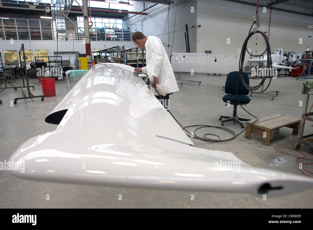 London Ontario, Canada May 16, 2012. Diamond Aircraft builds planes
