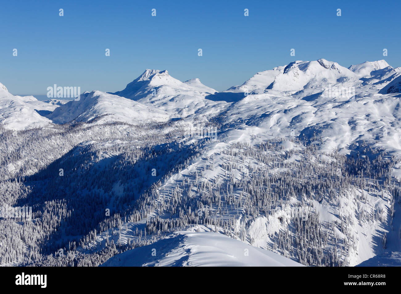 Austria, Styria, View of Totes Gebirge Mountains Stock Photo