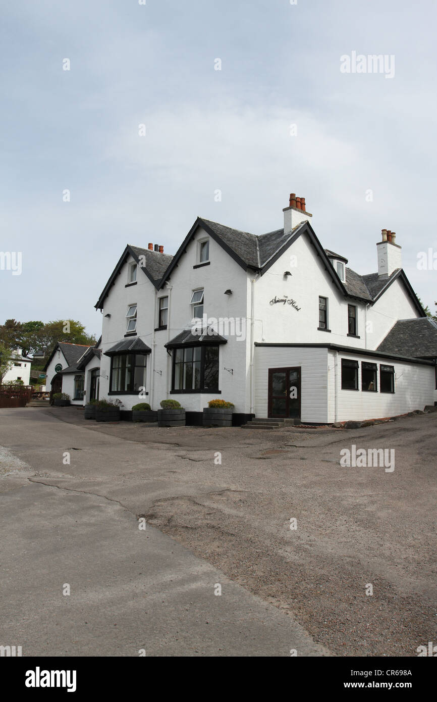 Exterior of The Arisaig Hotel Scotland May 2012 Stock Photo Alamy