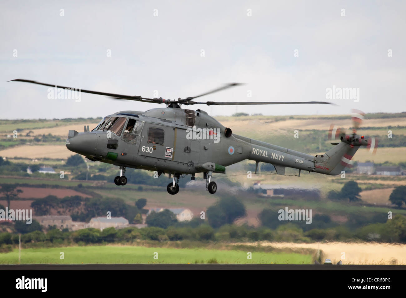 Royal navy helicopter hi-res stock photography and images - Alamy