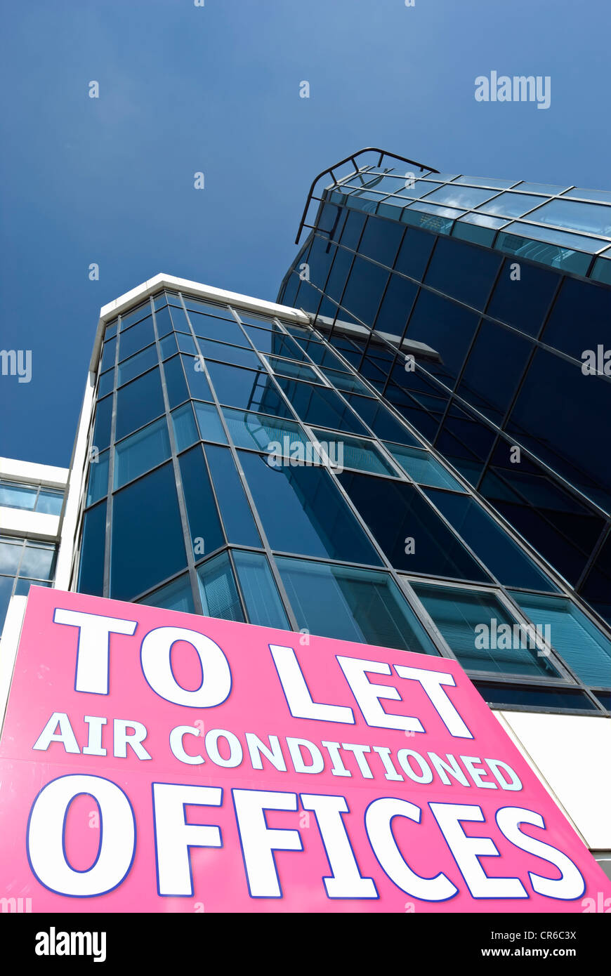air conditioned offices to let sign on the great west road, brentford