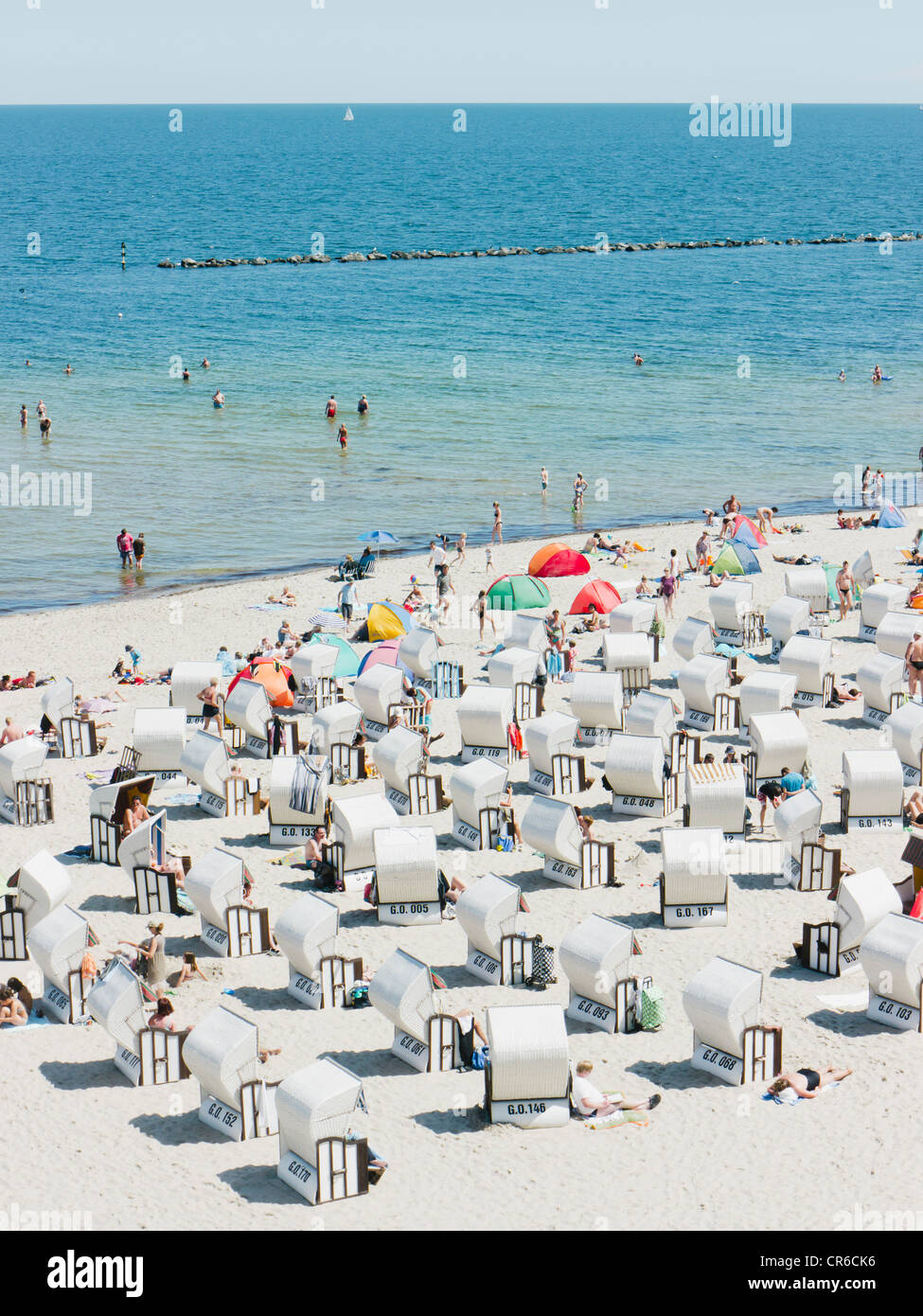 Ruegen beach booth hi-res stock photography and images - Alamy
