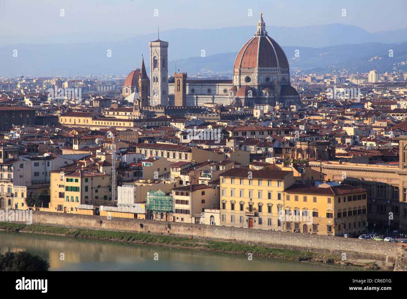 The Santa Maria del Fiore cathedral in Florence, Italy Stock Photo