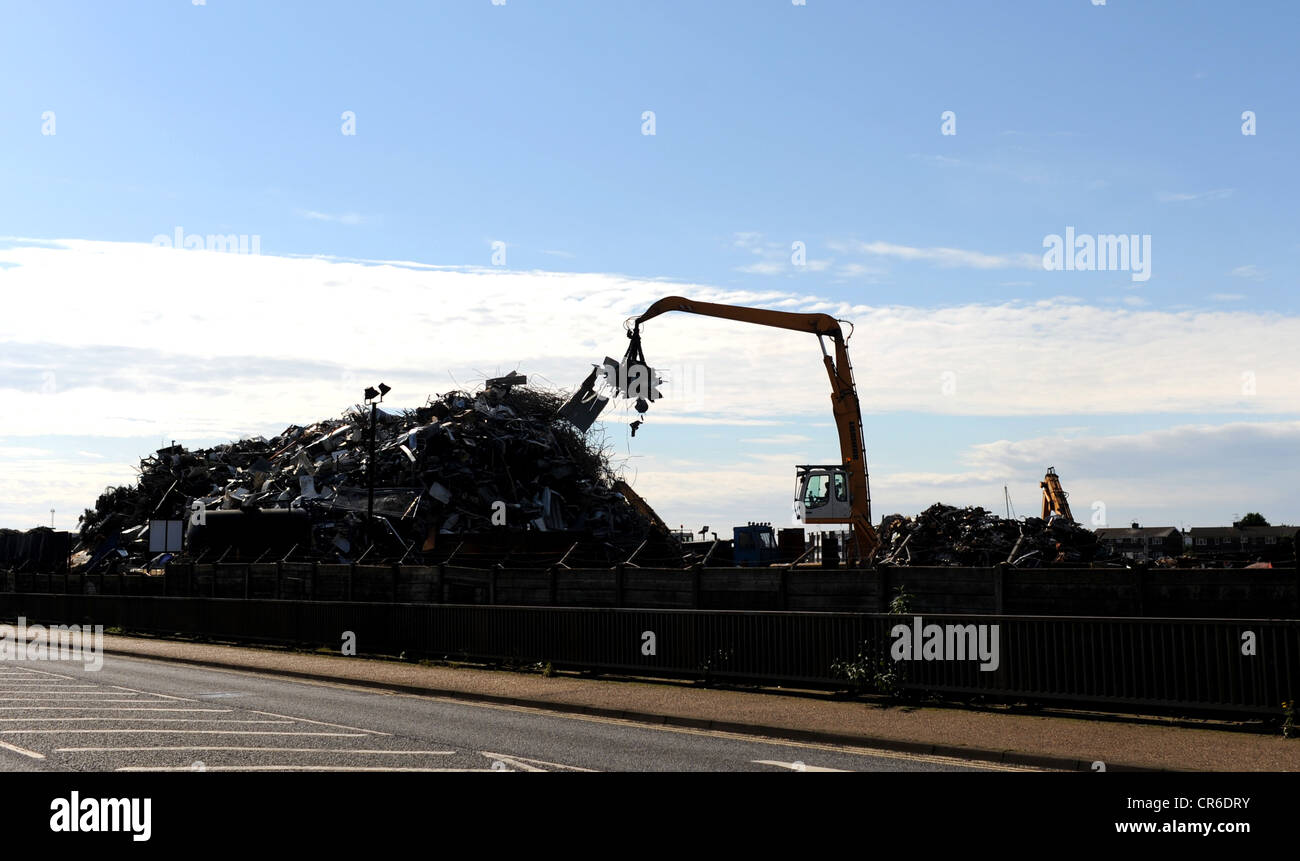Old car breakers yard hires stock photography and images Alamy