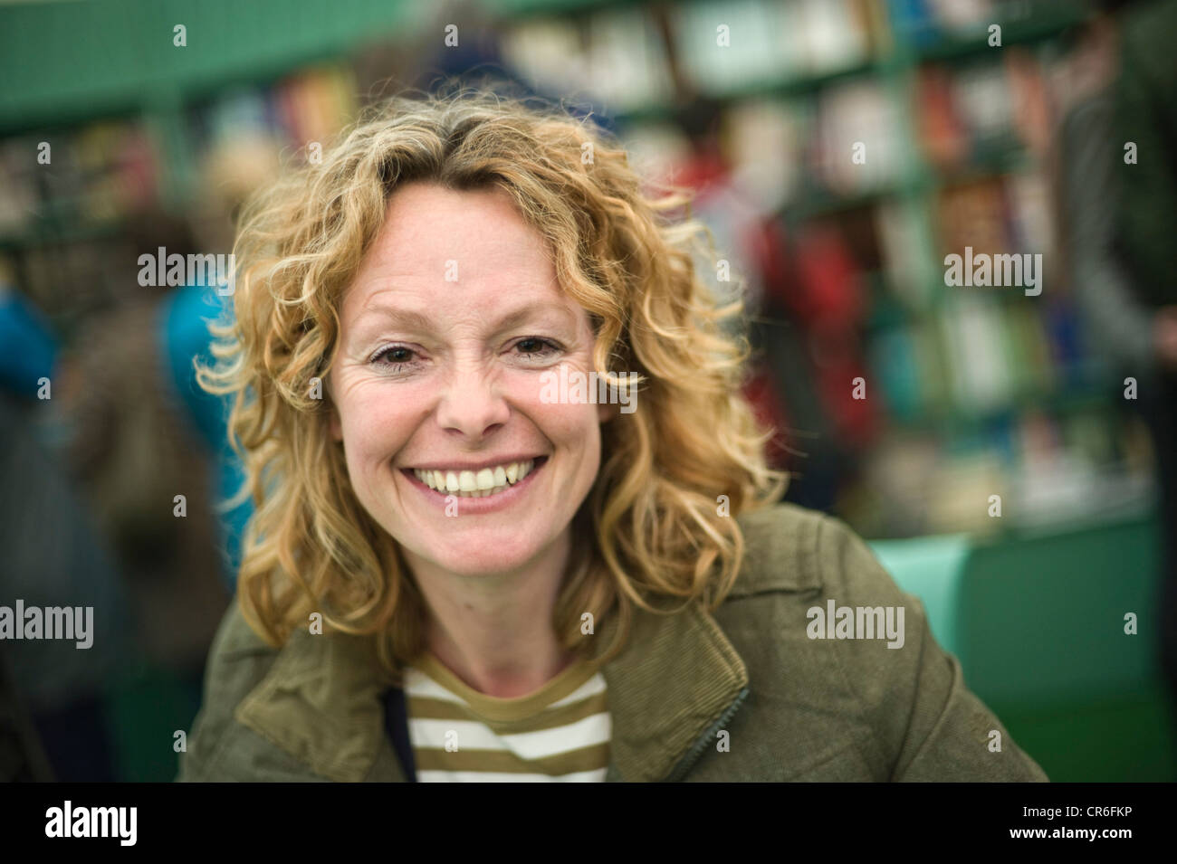 Kate Humble, television presenter, pictured at The Telegraph Hay ...