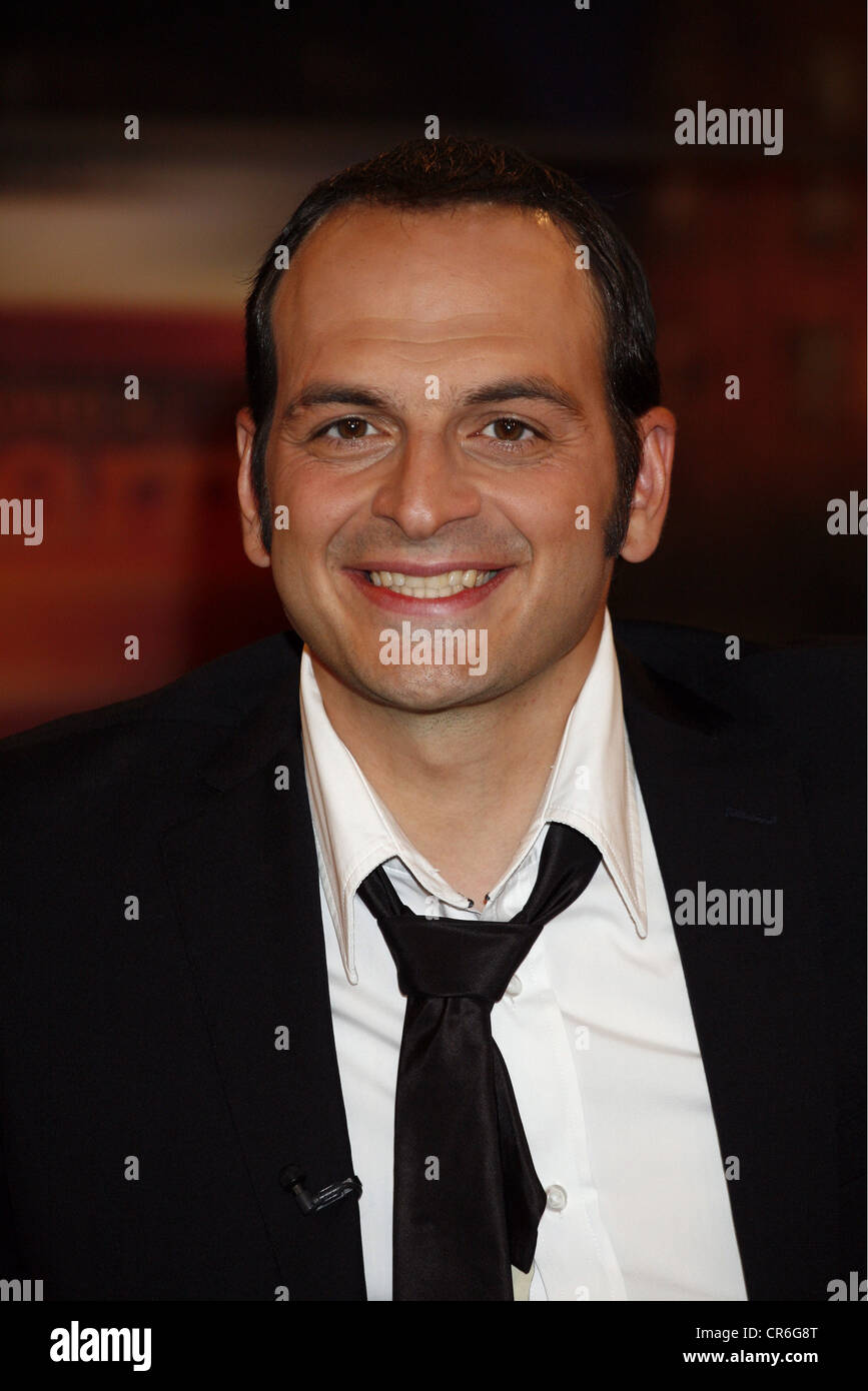 Yanar, Kaya, * 20.5.1973, German - Turkish comedian, portrait, guest in the talk show 'Johannes B. Kerner', Hamburg, 8.5.2008, Stock Photo