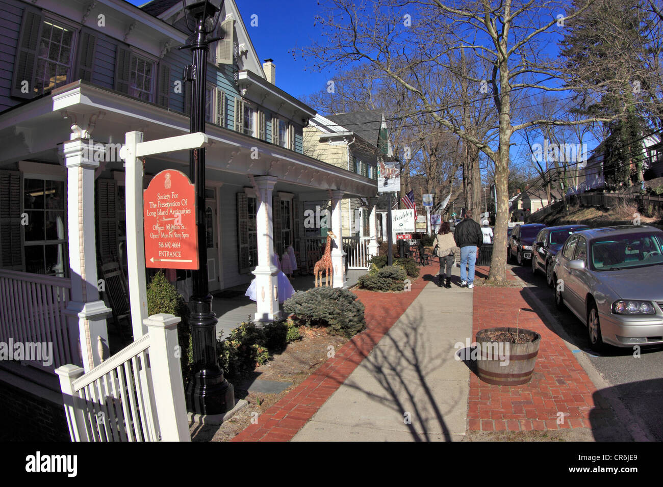 Main Street / Route 25A Village of Cold Spring Harbor Long Island NY