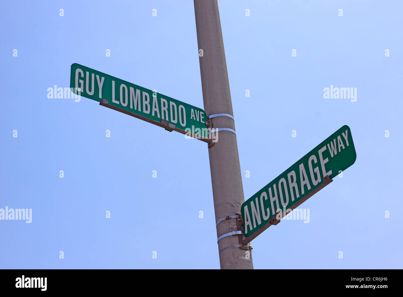 Guy Lombardo Boulevard Freeport Long Island NY Stock Photo Alamy