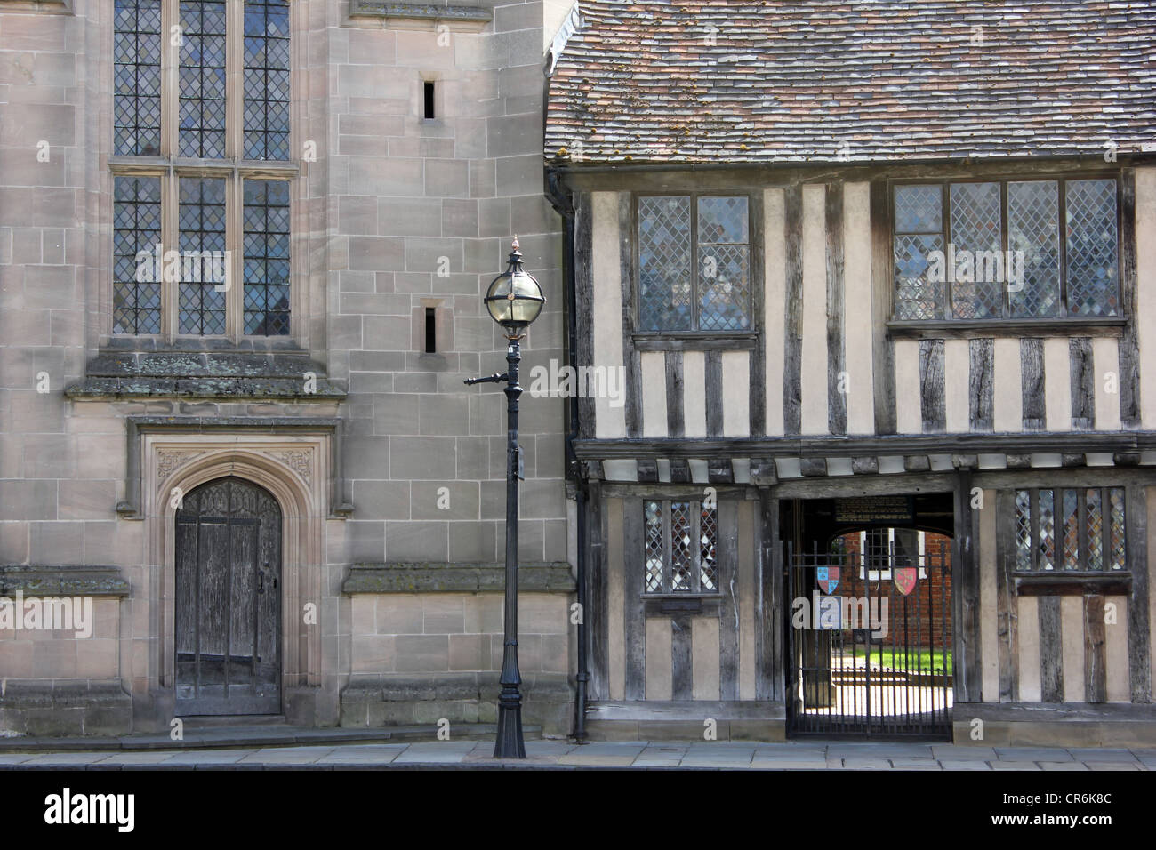 Guild chapel on Church Street next to Shakespeare's School Room