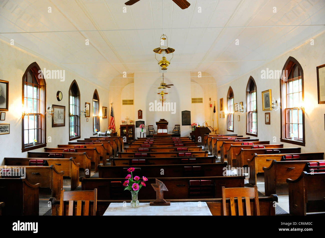 The Little Brown Church in the Vale Valley Nashua Iowa a famous tourist