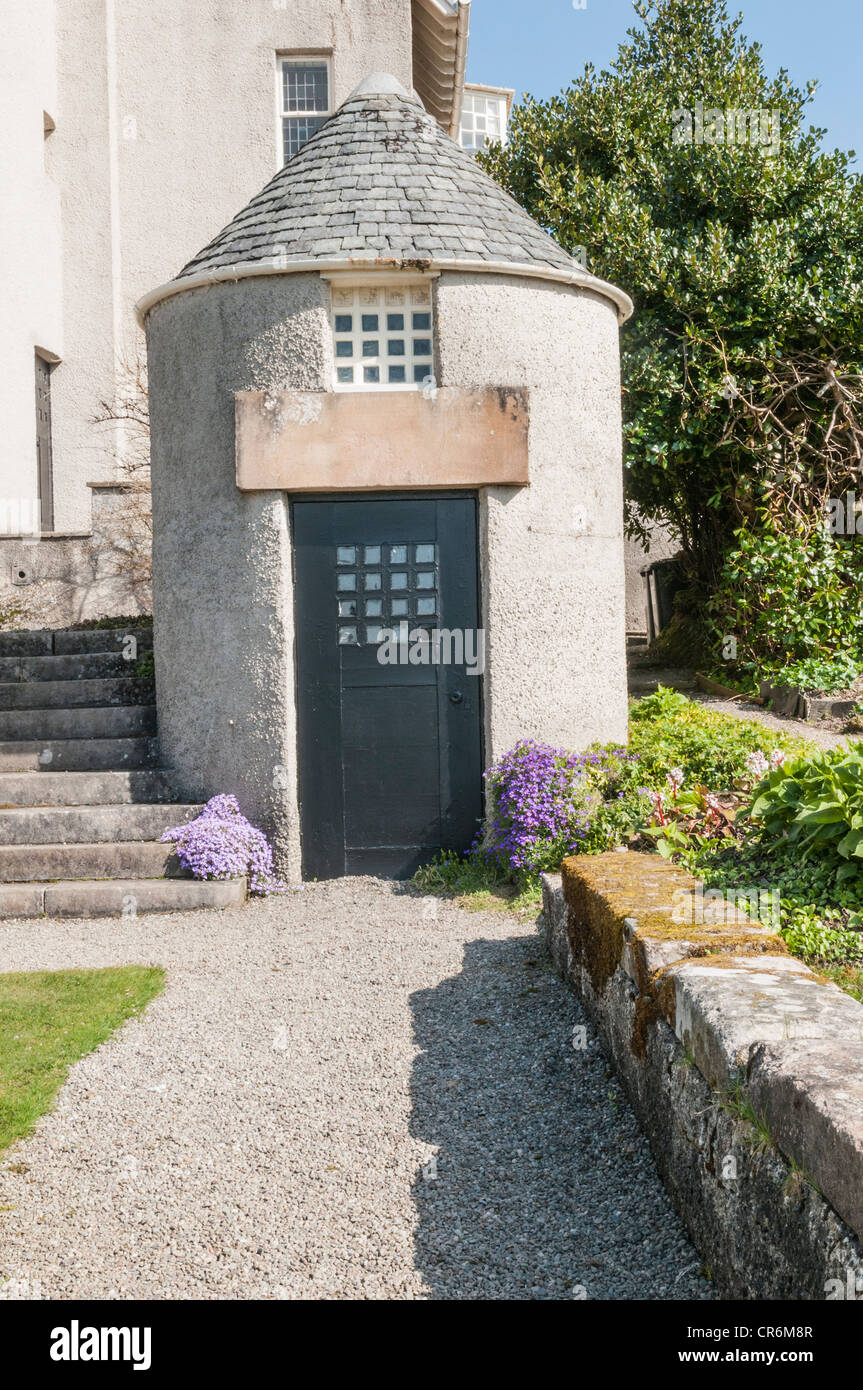 Small Turret Hill House Helensburgh Argyll & Bute Scotland Stock Photo